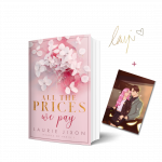 Bild vom Buch All the Prices We Pay + Charakterkarte und Sinatur