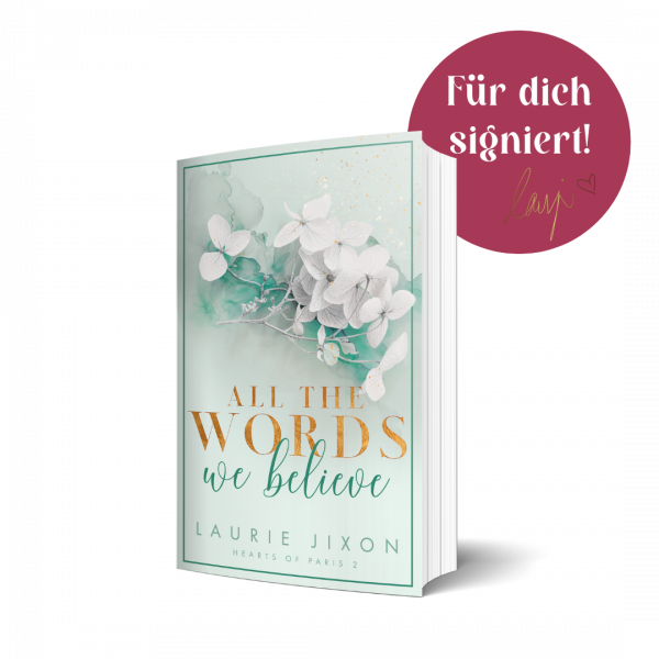 All the Words We Believe - Hearts of Paris signiert